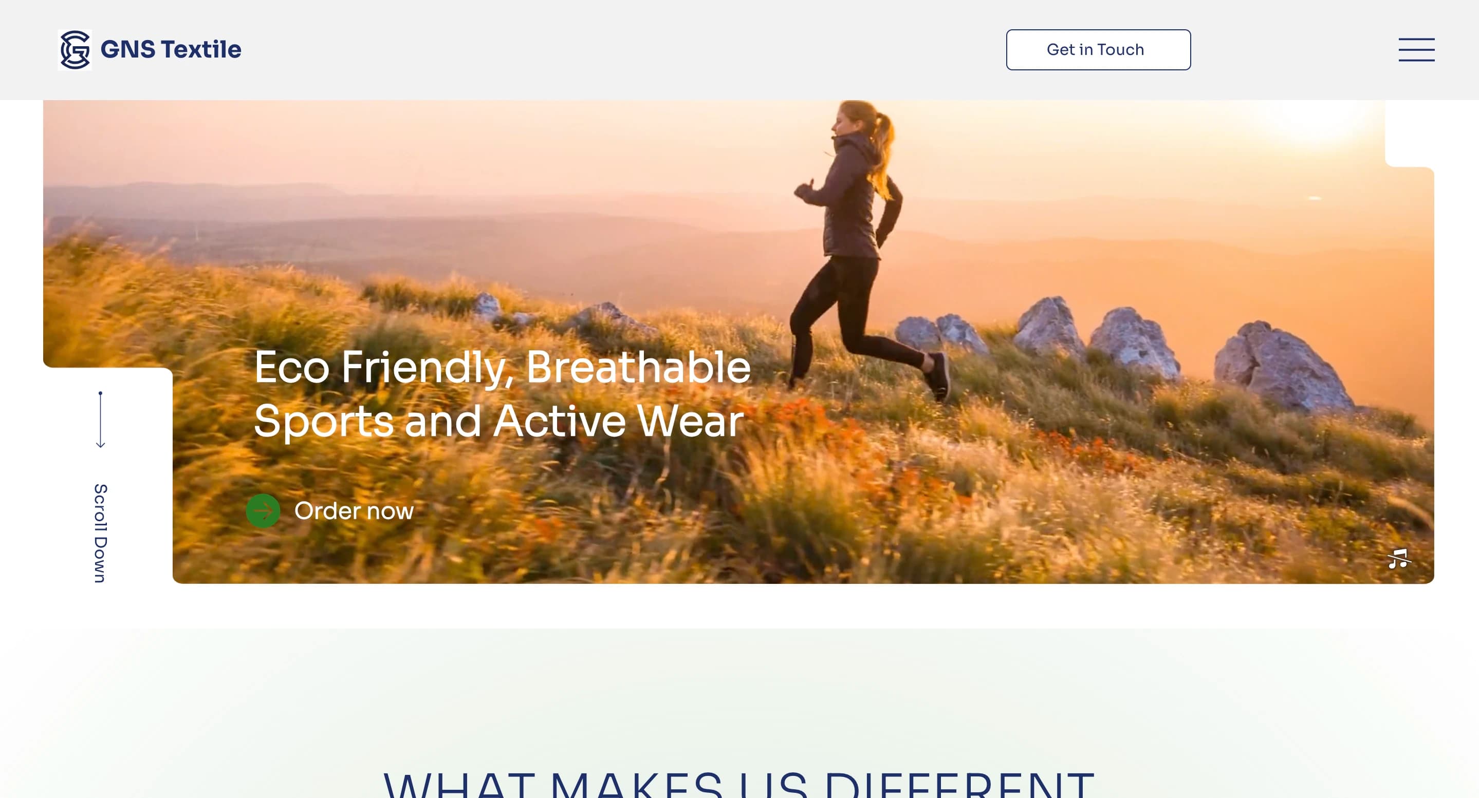 GNS Textile showcase